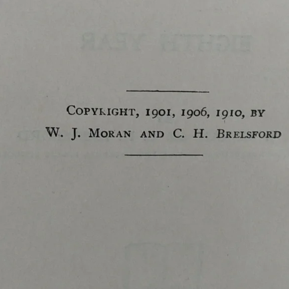 Antique Book Collection copyright 1892-1910 - Picture 10 of 15
